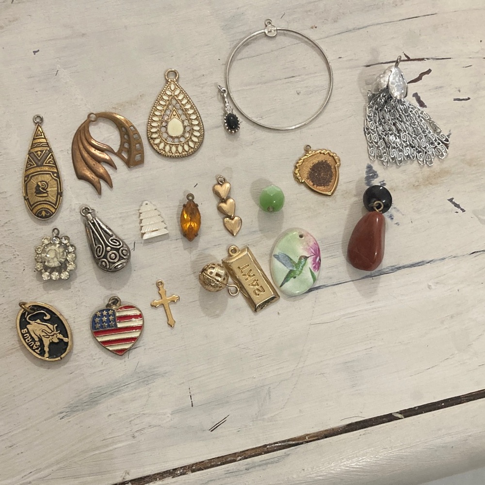 20 Assorted Charms pendants 1930-1980. As shown.